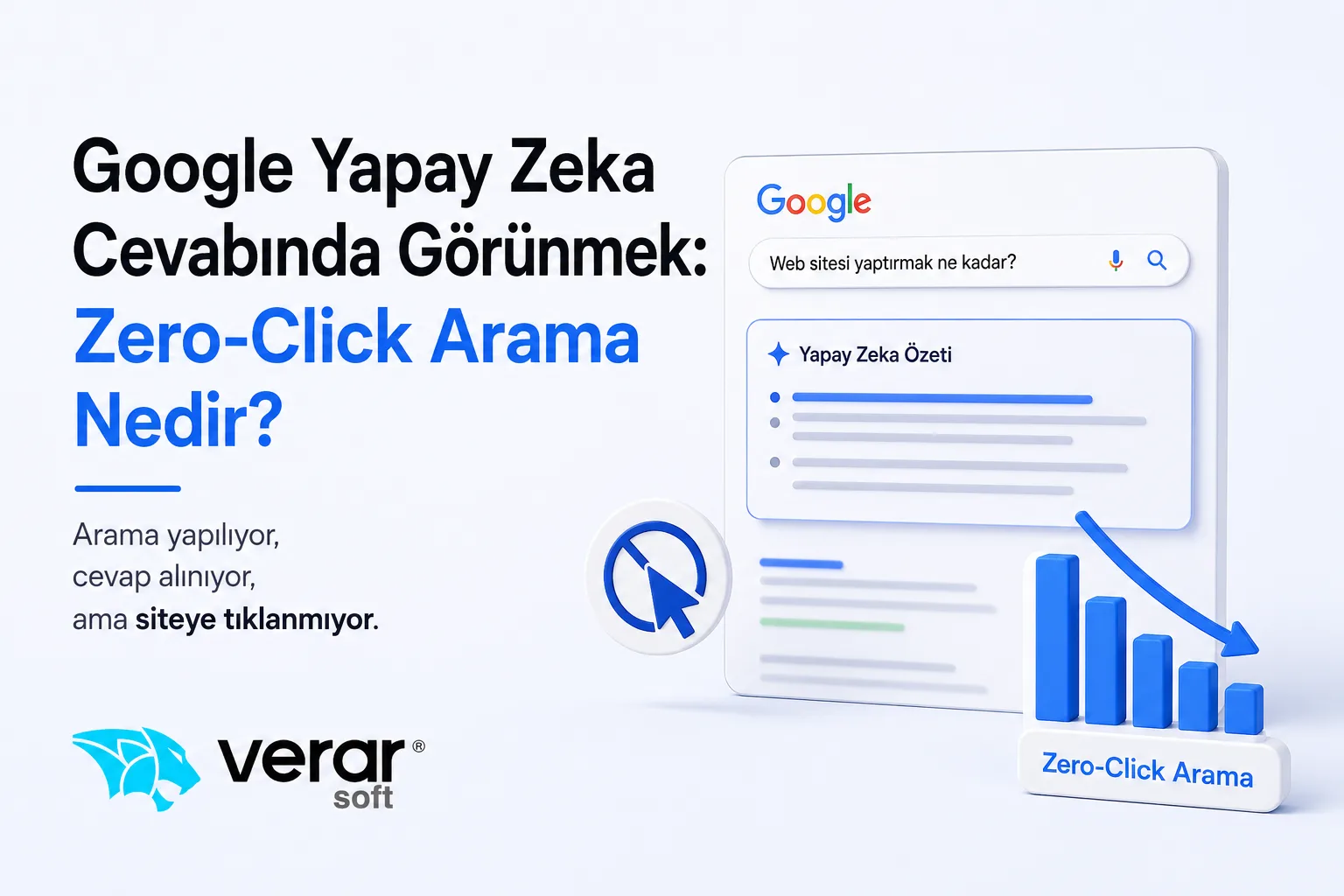 Google Yapay Zeka Cevabında Görünmek: Zero-Click Arama Nedir?