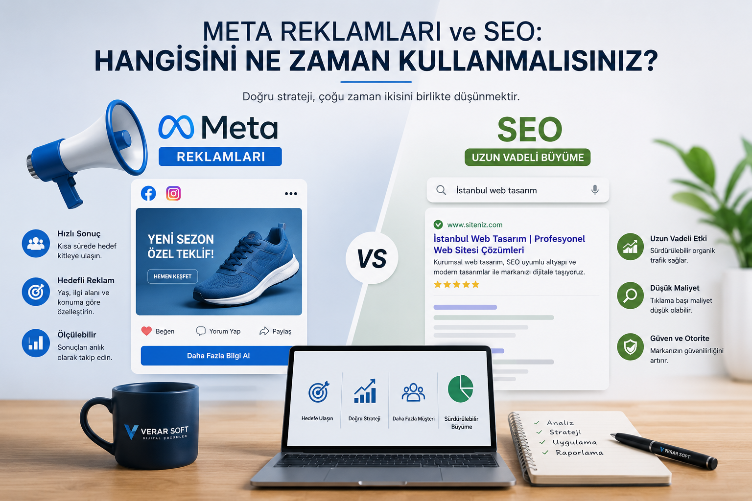 Meta Reklamları ve SEO: Hangisini Ne Zaman Kullanmalısınız?
